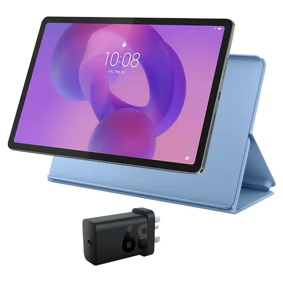 Lenovo Idea Tab (8GB 128GB) + Folio & Adaptor MediaTek Dimensity 6300 Processor (2.40 GHz )/Android 15 or Later/128 GB UFS
Lenovo Idea Tab (8GB 128GB) + Folio & Adaptor MediaTek Dimensity 6300 Processor (2.40 GHz )/Android 15 or Later/128 GB UFS