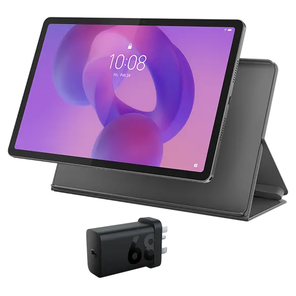 Lenovo Idea Tab (8GB 128GB) + Folio & Adaptor MediaTek Dimensity 6300 Processor (2.40 GHz )/Android 15 or Later/128 GB UFS
Lenovo Idea Tab (8GB 128GB) + Folio & Adaptor MediaTek Dimensity 6300 Processor (2.40 GHz )/Android 15 or Later/128 GB UFS
