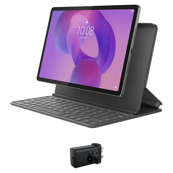 Lenovo Idea Tab (8GB 128GB) + Keyboard & Adaptor MediaTek Dimensity 6300 Processor (2.40 GHz )/Android 15 or Later/128 GB UFS
Lenovo Idea Tab (8GB 128GB) + Keyboard & Adaptor MediaTek Dimensity 6300 Processor (2.40 GHz )/Android 15 or Later/128 GB UFS