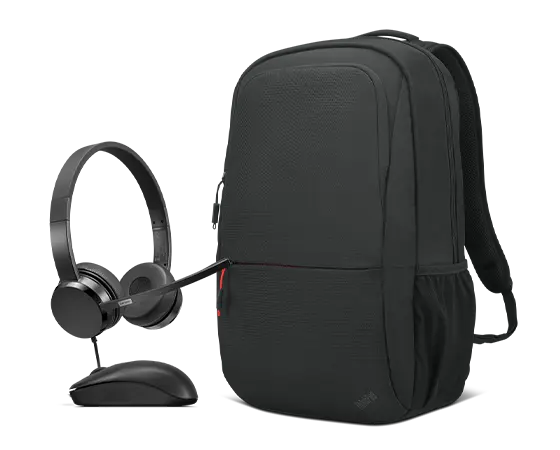

Headset + 16" Backpack + Mouse Bundle 3