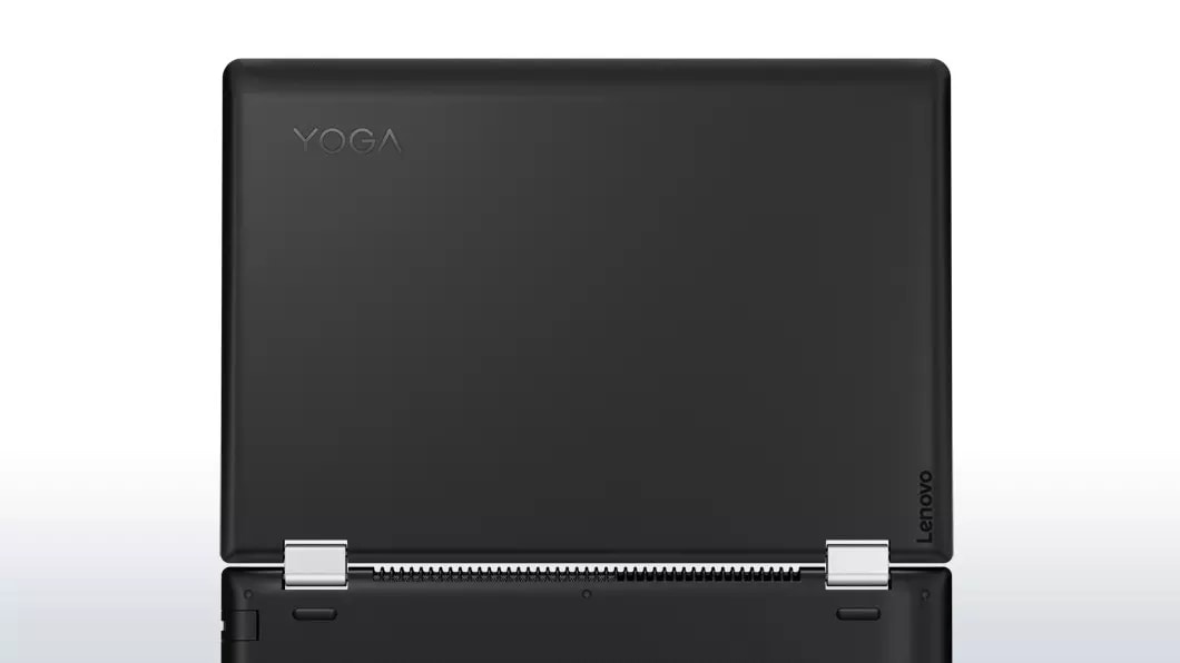 Lenovo Yoga 510 in black, back cover view