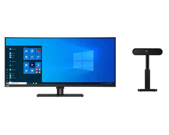 Lenovo ThinkVision P40w-20 39.7" Ultra-Wide Curved Monitor with MC50