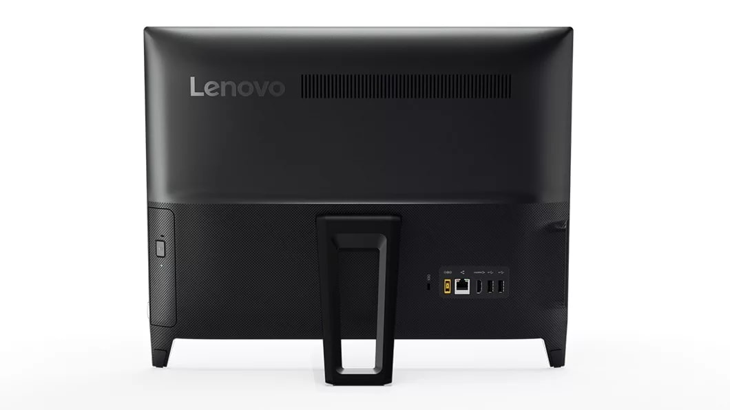 Lenovo Ideacentre AIO 310 (20) in black, back view thumbnail