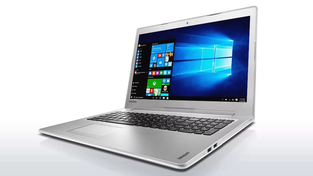 Lenovo Ideapad 510 (15) in White, Front Right Side View Thumbnail