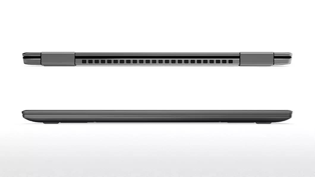 Yoga 720 13 closed, front and back views