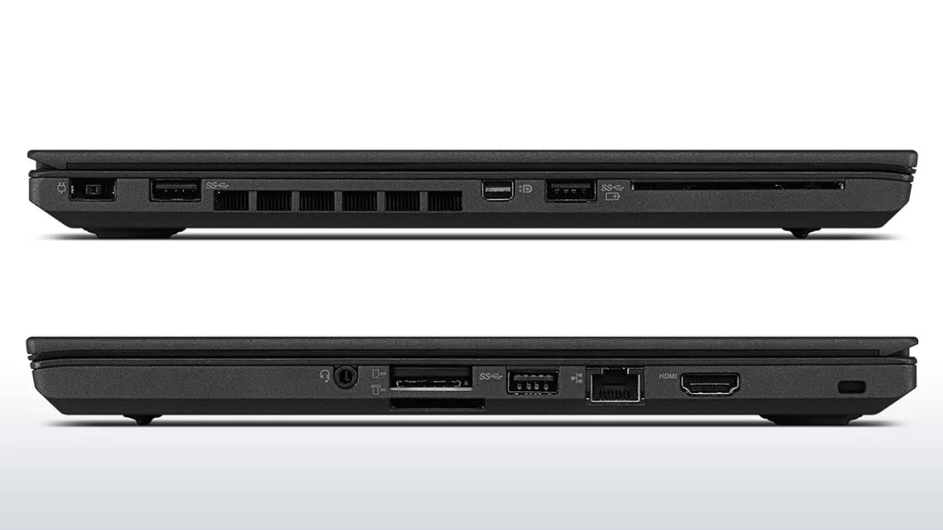 Lenovo ThinkPad T460 Right and Left Side Ports Detail Thumbnail