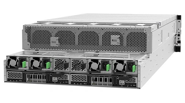 ThinkSystem D4390 rear view