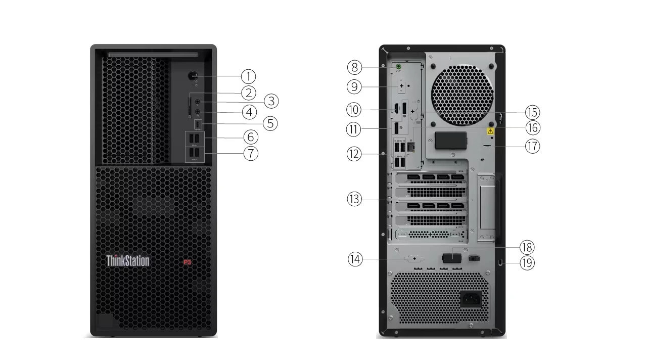 ThinkStation P3 Tower - Intel vPro®