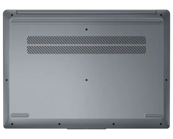IdeaPad Slim 3 Gen 8 i Artic Grey finish sett på skrå bakfra fra høyre