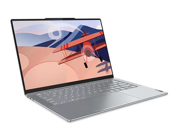 Yoga Slim 7 Gen 8 laptop facing right