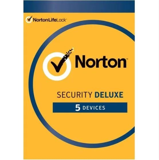 Norton Security Deluxe 3 Year Protection Up to 5 devices