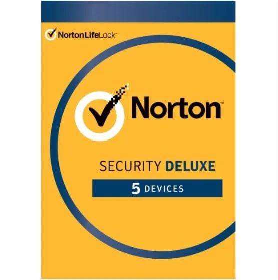 Norton Security Deluxe 3 Year Protection Up to 5 devices (Electronic Download)