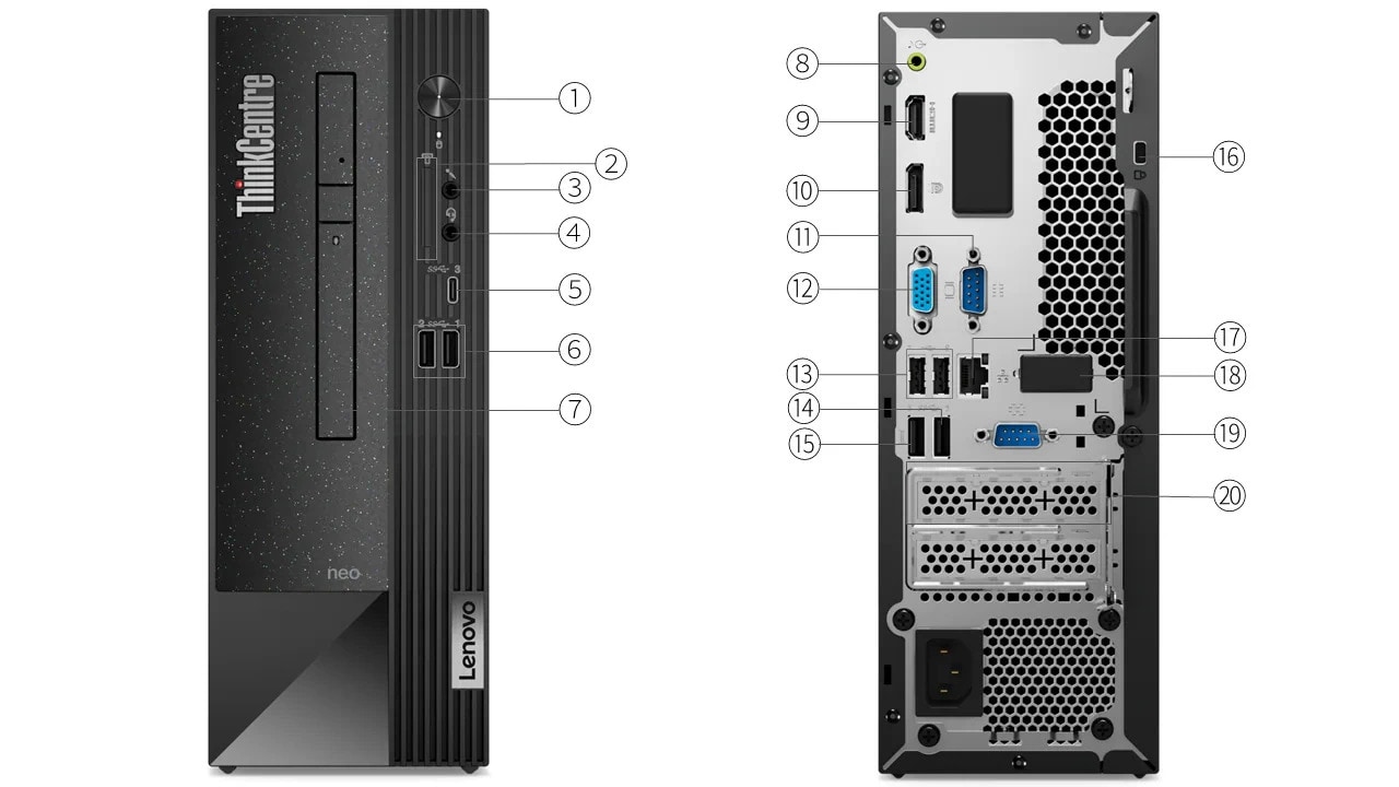 ThinkCentre neo 50s Gen 4 Small Form Factor I Productivity