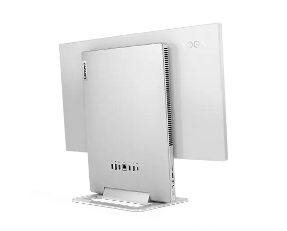 Rear view of Yoga AIO 7 Gen 8 PC facing right