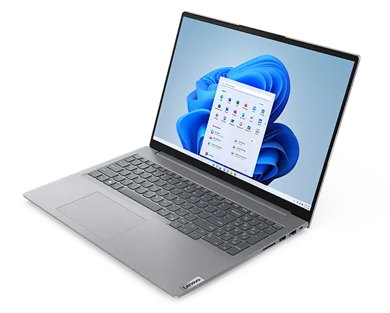 Lenovo ThinkBook 16 Gen 6 Processore Intel® Core™ i5-1335U di tredicesima generazione (E-core fino a 3,4 GHz, P-core fino a 4,6 GHz)/Windows 11 Pro 64/SSD M.2 2242 PCIe Gen4 TLC da 512 GB