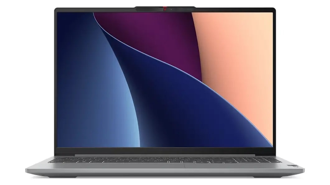 Front view of an opened IdeaPad Pro 5 Gen 8 (16'' Intel)