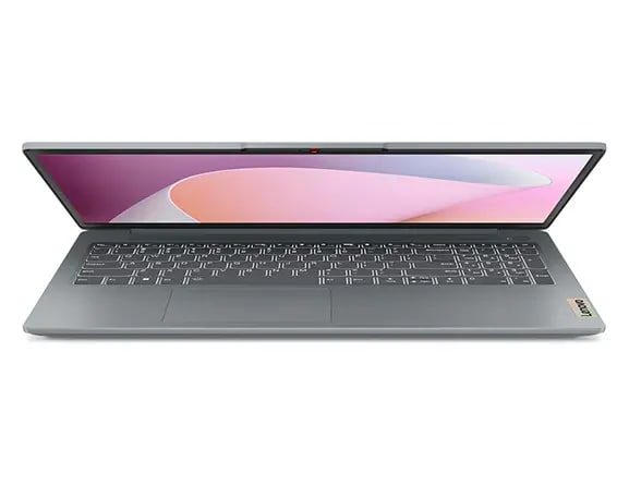 IdeaPad Slim 3 Gen 8 partially closed, front-facing