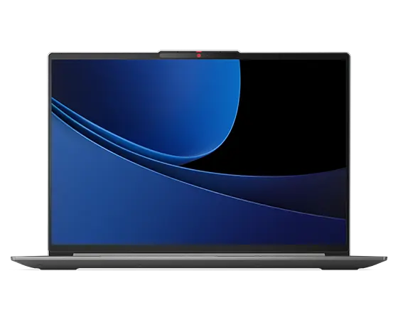 IdeaPad Slim 5i laptop front-facing view with display on