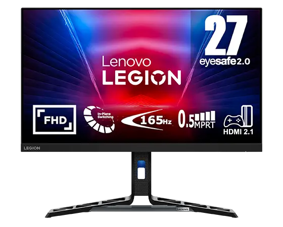 Lenovo Legion R27i-30 27" FHD Gaming Monitor (180Hz (OD), 0.5 MPRT, FreeSync Premium)