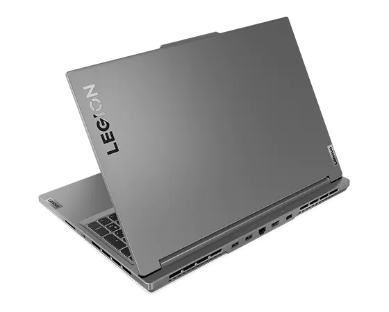 Back right angle view of the Legion Slim 5 Gen 9 (16 AMD), showing top cover
