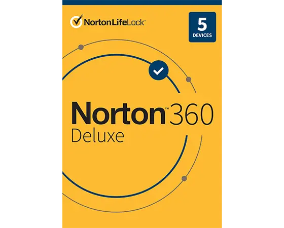 Norton 360 Deluxe- 5 Devices, Monthly Subscription