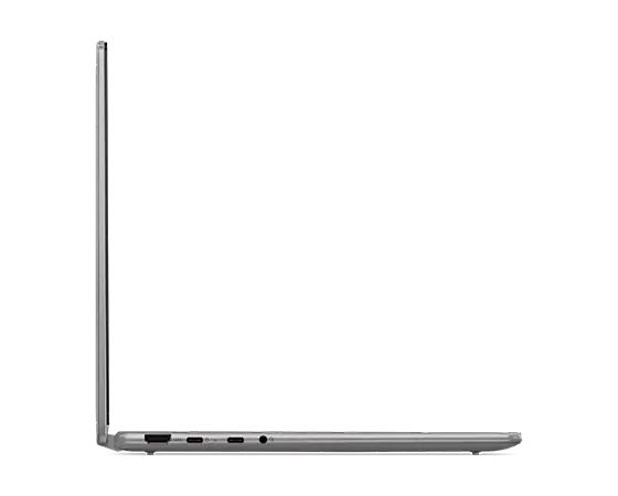 Linke Profilansicht des Lenovo Yoga 7 2-in-1 der 9. Generation (14 AMD)