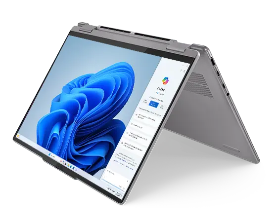 

Lenovo Yoga 7 2-in-1 14 (R7-Windows 11 Home-16GB-512GB) AMD Ryzen™ 7 8840HS Processor (3.30 GHz up to 5.10 GHz)/Windows 11 Home 64/512 GB SSD M.2 2242 PCIe Gen4 TLC