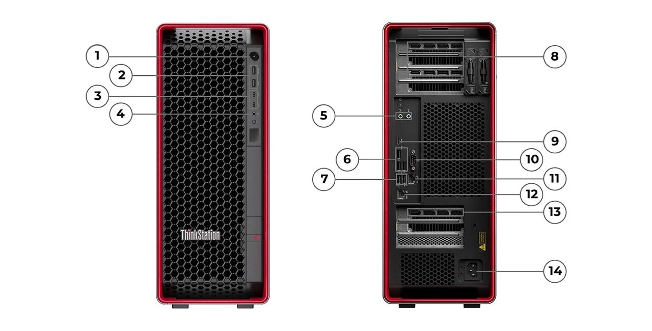 Lenovo ThinkStation P8 | AMD Ryzen™ Threadripper™ PRO-powered