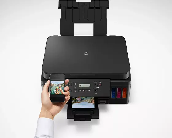 Canon PIXMA G6020 MegaTank Wireless All-in-One Inkjet Printer - Black