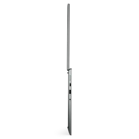 ThinkPad L13 Gen 3 laptop 180 degrees vertical, facing right