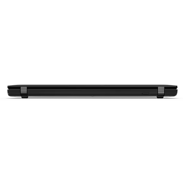 Vue arrière de l'ordinateur portable Lenovo ThinkPad L14 Gen 4 (14" AMD) avec capot fermé