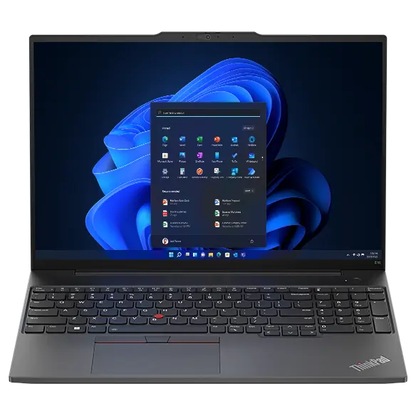 Front view of the Thinkpad E16 Gen 1 (16 AMD)