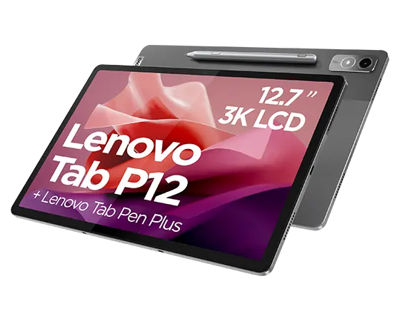 Lenovo Tab P12 (8GB 256GB) (Wifi) - Storm Grey + Pen MediaTek Dimensity 7050 Prozessor (2,60 GHz )/Android/256 GB UFS 2.2