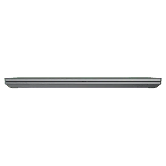 ThinkPad P14s Gen 4 (14″ Intel) draagbaar workstation – aanzicht van de linkerzijde, klep volledig geopend, staand op de voorste rand