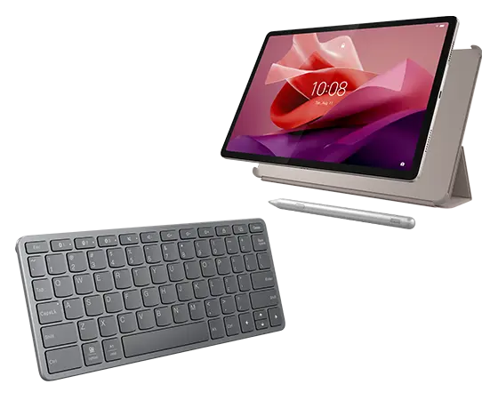 

Lenovo Tab P12 (8GB 128GB) (Wifi) - Storm Grey + Pen, Folio (Oat) & Wireless Keyboard MediaTek Dimensity 7050 Processor (2.60 GHz )/Android/128 GB UFS 2.2
