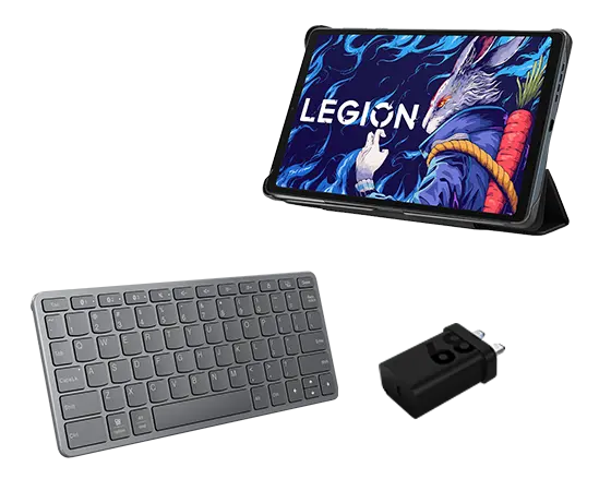 

Lenovo Legion Tab (12GB 256GB) (Wifi) - Storm Grey + Folio, Charging Adaptor & Wireless Keyboard Qualcomm® Snapdragon™ 8+ Gen1 Processor (3.20 GHz )/Android/256 GB UFS 3.1