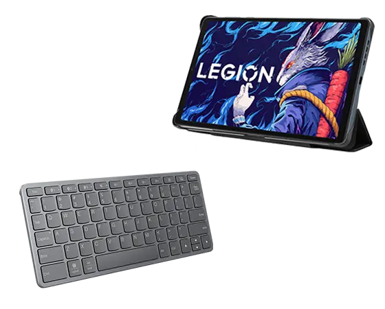 

Lenovo Legion Tab (12GB 256GB) (Wifi) - Storm Grey + Folio & Wireless Keyboard Qualcomm® Snapdragon™ 8+ Gen1 Processor (3.20 GHz )/Android/256 GB UFS 3.1