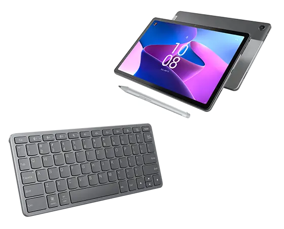 

Lenovo Tab M10 Plus (3rd Gen) (4GB 64GB) (Wifi) - Storm Grey + Pen & Wireless Keyboard Qualcomm® Snapdragon™ 680 Processor (2.40 GHz )/Android/64 GB UFS 2.2