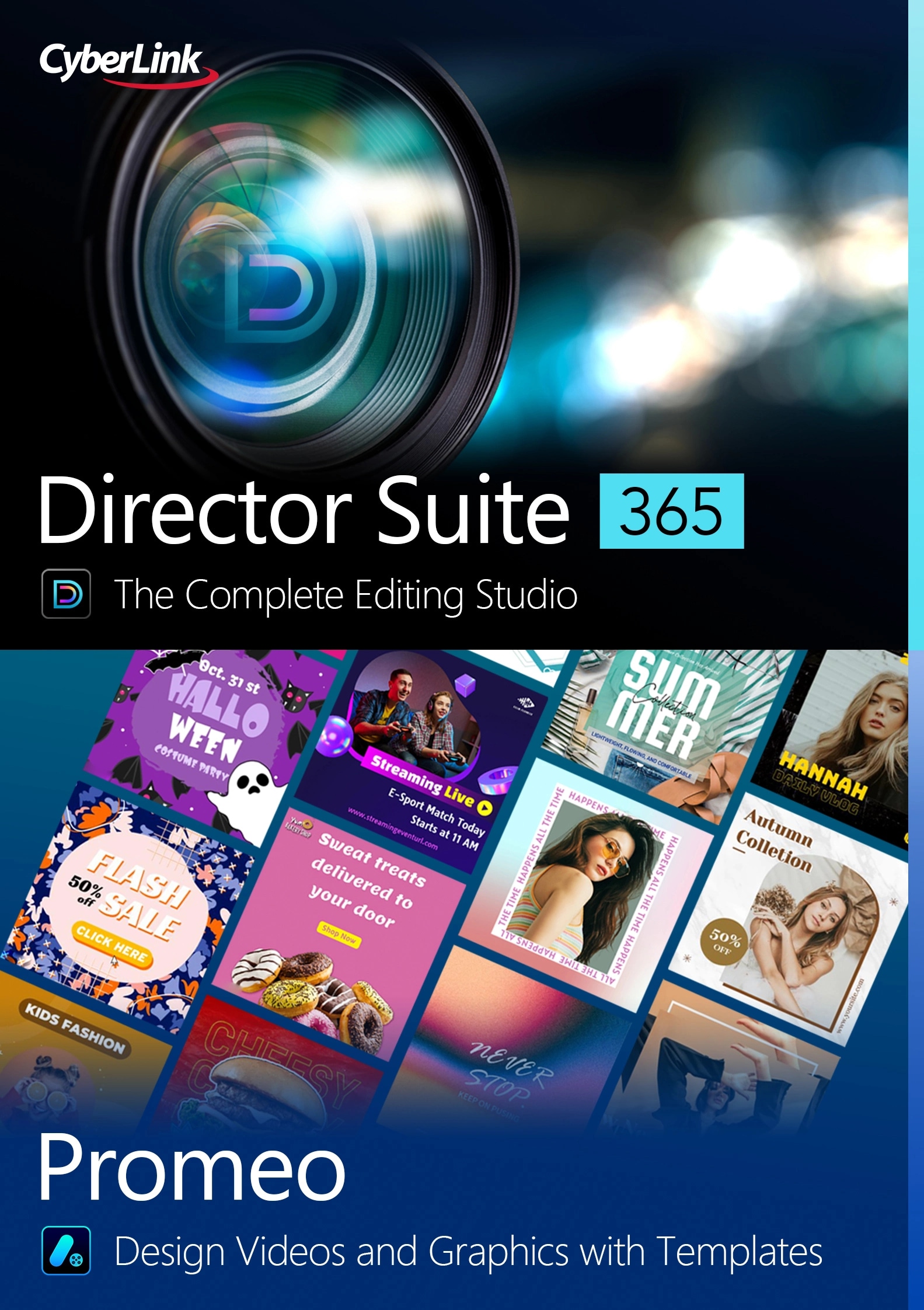 Cyberlink Director Suite 365 with Promeo 1 Year