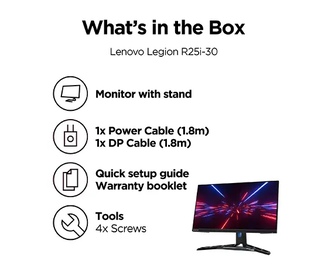Lenovo Legion R25i-30 FHD Gaming Monitor (24.5