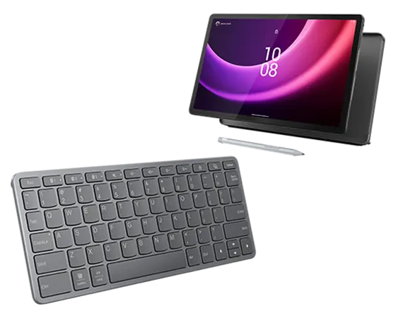 Lenovo Tab P11 (2nd Gen) (6GB 128GB) (Wifi) - Storm Grey + Lápiz + Funda + Bluetooth Wireless Keyboard Processador MediaTek Helio G99 (2,20 GHz )/Android/128 GB UFS 2.2 (uMCP)