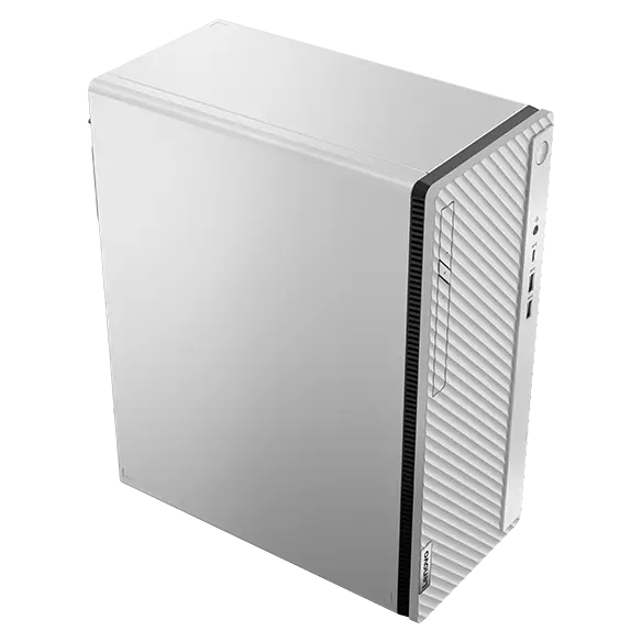 Front, left, and top panels of the IdeaCentre 5i Gen 7 (Intel) desktop PC