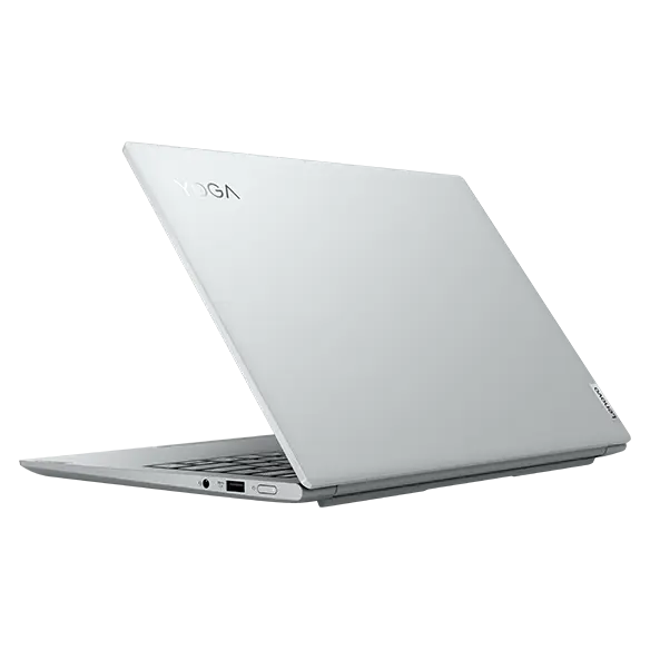 Lenovo Yoga Slim 7i Pro Gen 7 laptop rear view, facing left