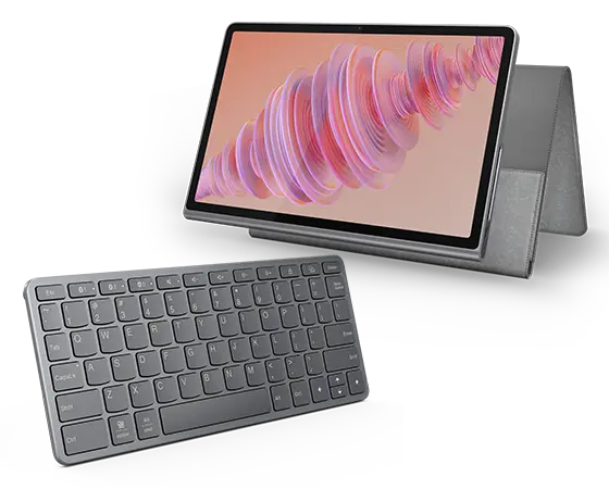 Lenovo Tab Plus (8GB 256GB) Sleeve & Keyboard Bundle Processador MediaTek Helio G99 (2,20 GHz )/Android 14 or Later/256 GB UFS 2.2
