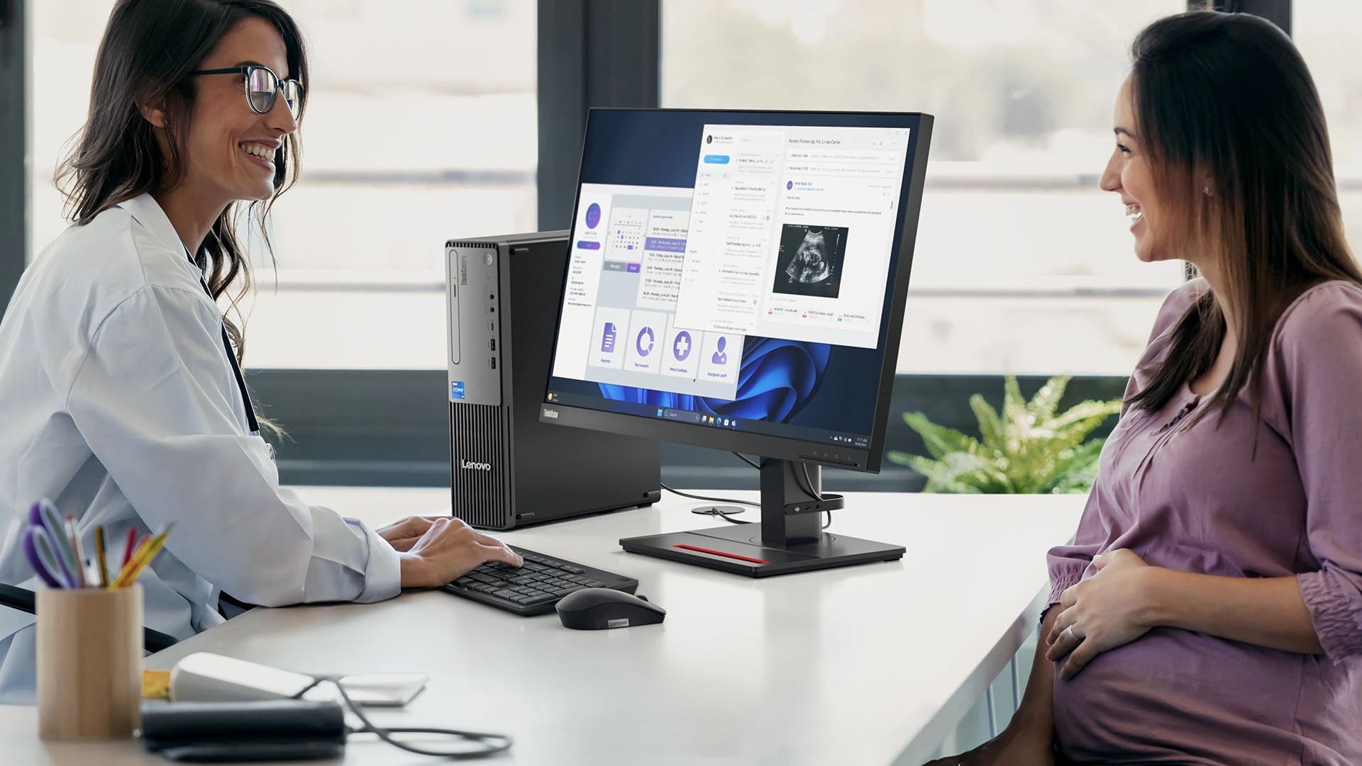 Lenovo ThinkCentre Neo 50s Gen 5 (Intel) SFF seamlessly handles complex tasks for any business establishment.