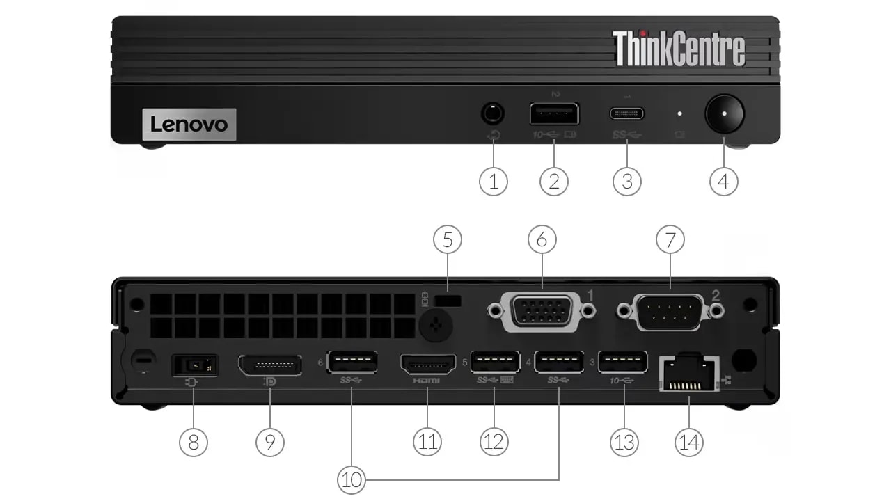 ThinkCentre M70q Gen 2 Tiny (Intel) | Enterprise-level 1L PC