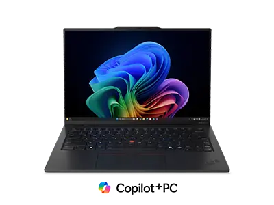 De Lenovo ThinkPad X1 Carbon Gen 13 Aura Edition is een premium AI-pc die draait op Windows 11 Pro en Intel Core Ultra met meer dan 40 TOPS.