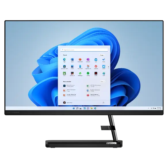 Three-quarter facing Lenovo IdeaCentre AIO 3i Gen 7 All-in-one PC.