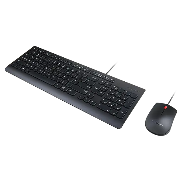 lenovo combo de teclado y mouse con cable esencial lenovo espanol 172