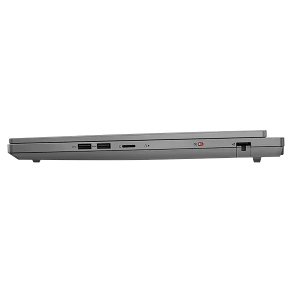 Right side profile view of Legion 5i laptop ports and slots